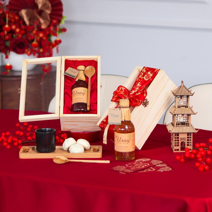 Dekayu - Hampers Imlek GOLDEN SUN | Kado Imlek Estetik | Chinese New Year Hampers | Personal Gift | Coorporate Gift | CNY Hampers | FREE Greeting Card 