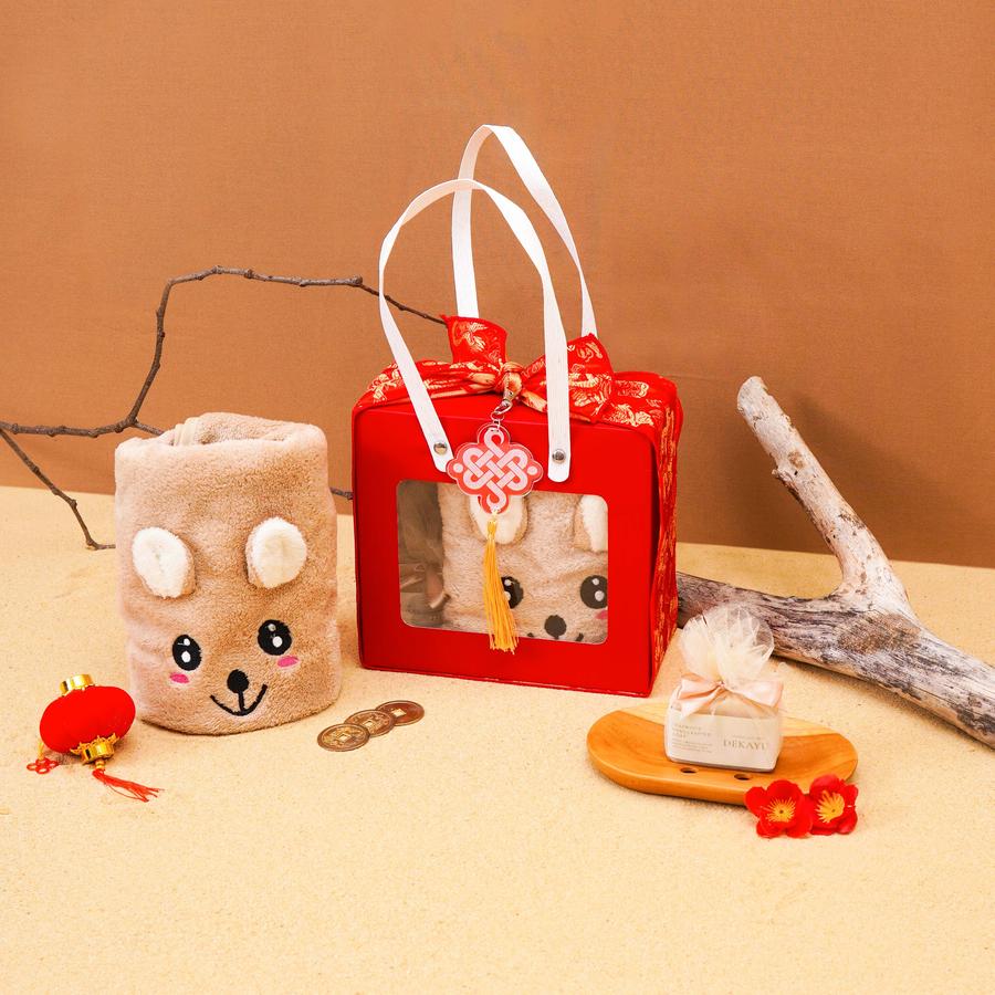 Dekayu - Hampers Imlek MEI MEI | Kado Imlek Estetik | Chinese New Year Hampers | Personal Gift | Coorporate Gift | CNY Hampers | FREE Greeting Card