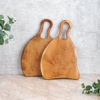 Dekayu - Talenan Baduy | Talenan Kayu Jati | Unique Cutting Board