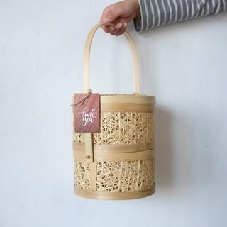 Dekayu Bamboo Lunchbox / Tempat Makan Bambu / Rantang Bambu
