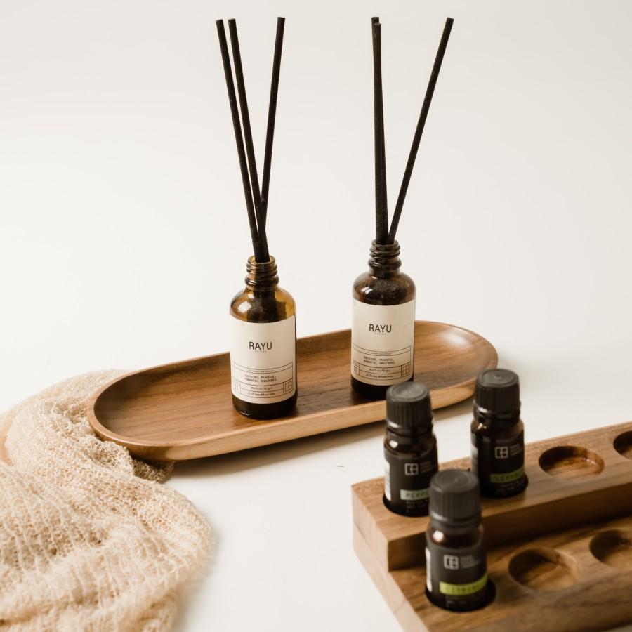 Dekayu Piring Jati Lonjong