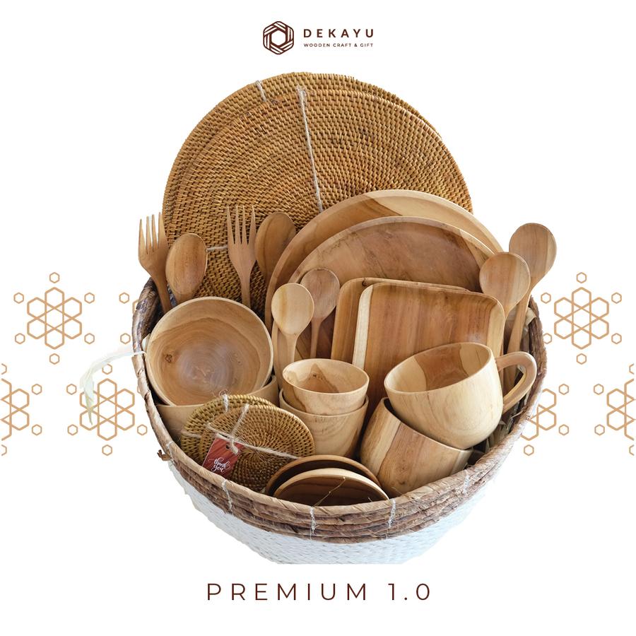 Dekayu Hampers Premium 1.0 | Hantaran Pernikahan | Peralatan Makan
