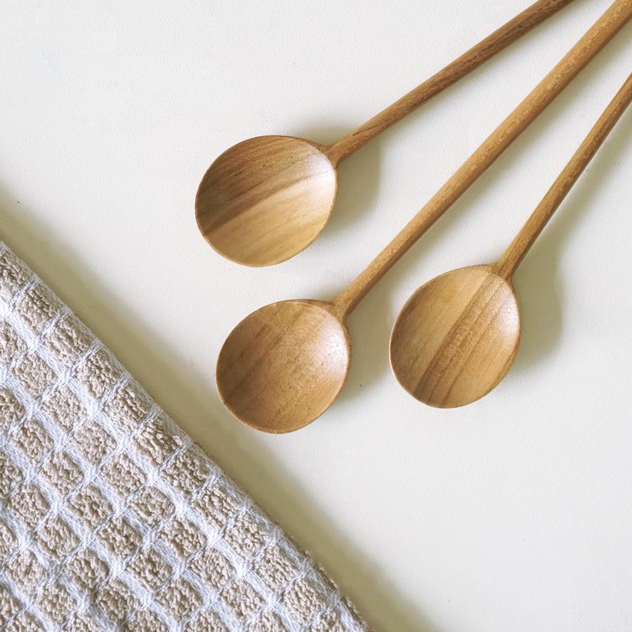 Dekayu Sendok Kayu Jati Jus | Wooden Spoon | Sendok Dessert
