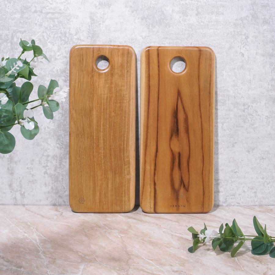 Dekayu Talenan Jati Lokata | Cutting Board | Alat Masak Multifungsi