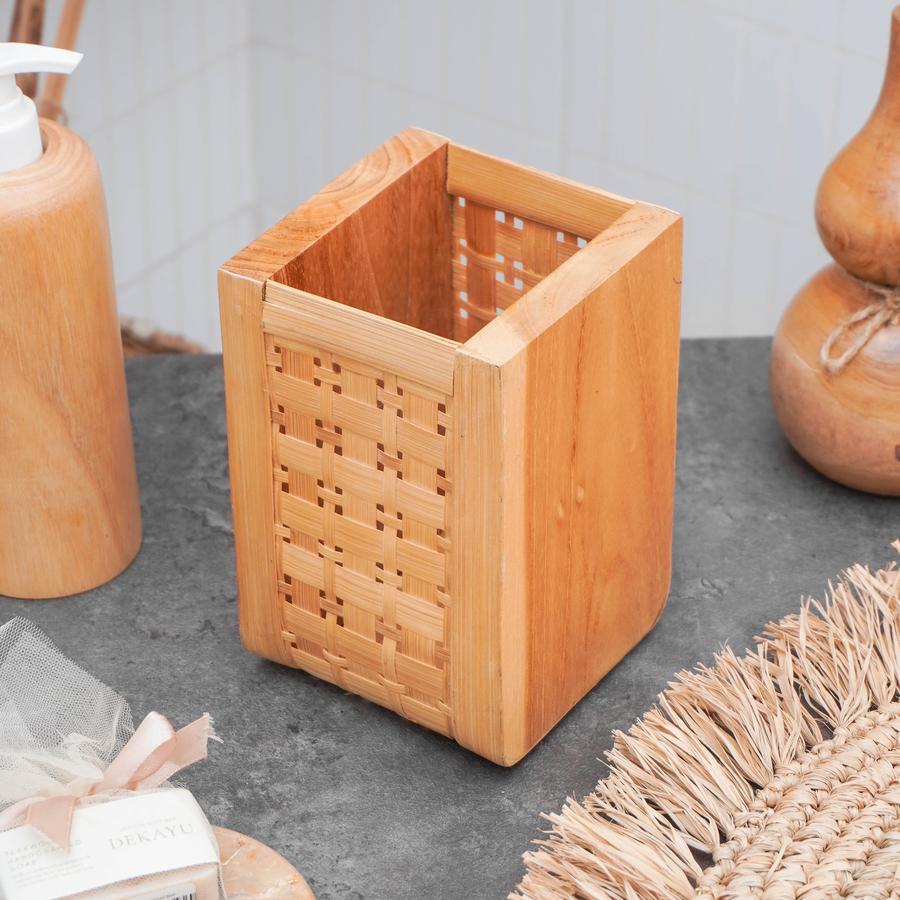 Storage jati anyam bambu / Storage Box Multifungs