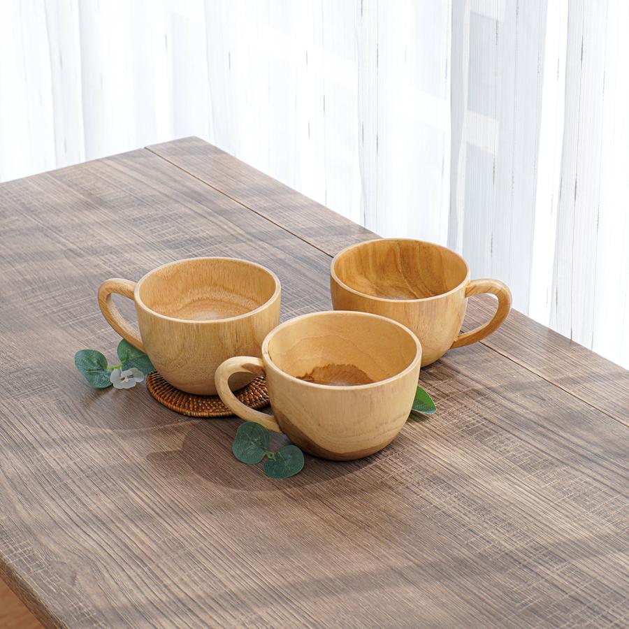 Cangkir Kopi Kayu Jati Dekayu | Wooden Cup | Cangkir Teh Serbaguna
