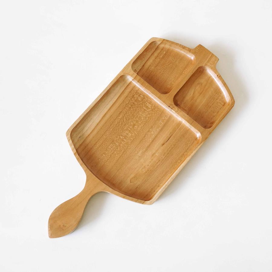 Dekayu - Piring Saji Jati Talula | Piring Display Makanan | Wooden Tray