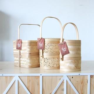 Dekayu Bamboo Lunchbox / Tempat Makan Bambu / Rantang Bambu