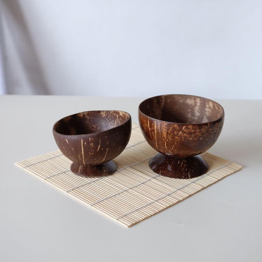 Mangkok Batok Kelapa Dekayu | Mangkuk Saji | Souvenir | Mangkok Makan