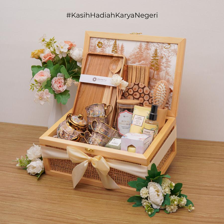 Dekayu - Hampers GRANDE THE SOULFUL GIFT | Hampers Pernikahan | Hampers Coorporate