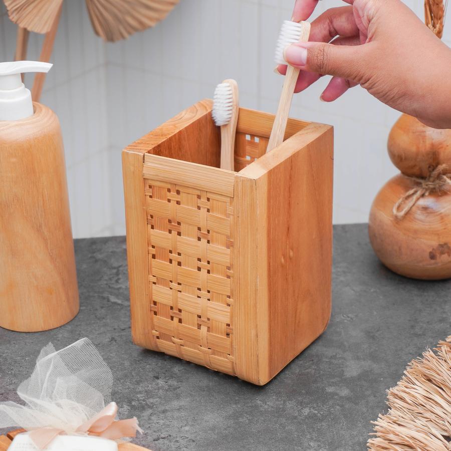 Storage jati anyam bambu / Storage Box Multifungs