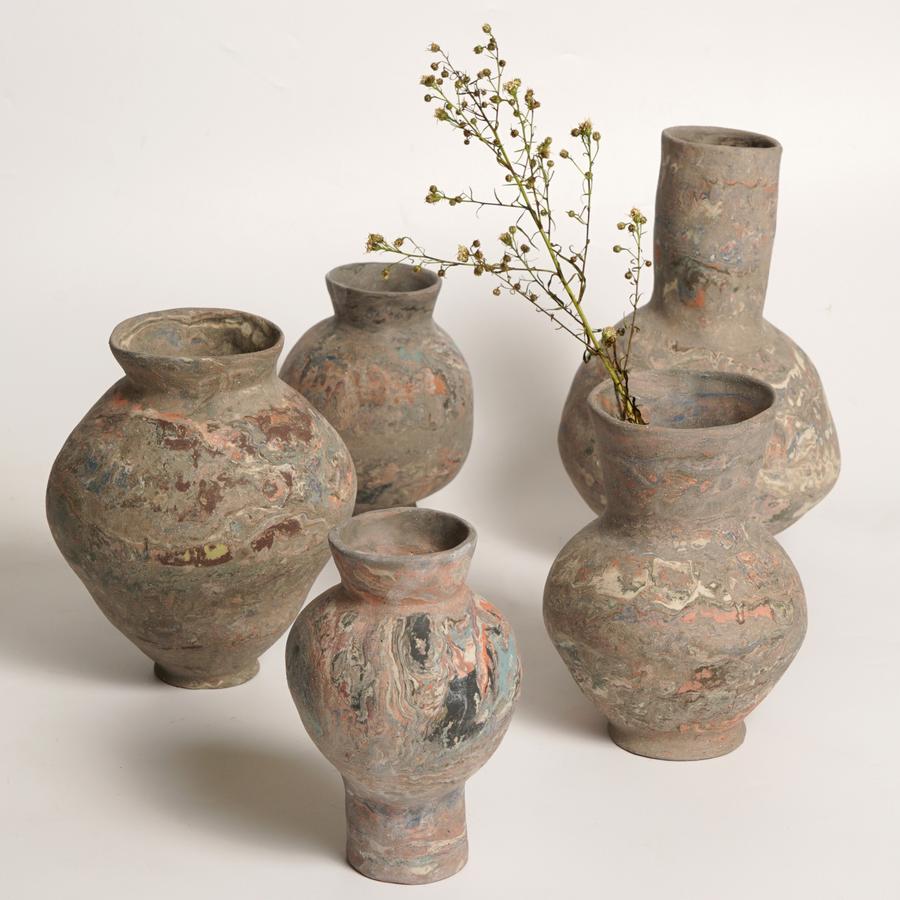 Pieces Made Whole - Stoneware Pottery Vase