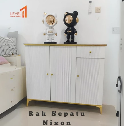 Rak Sepatu Besi Jumbo Premium | Rak Sepatu Minimalis Premium