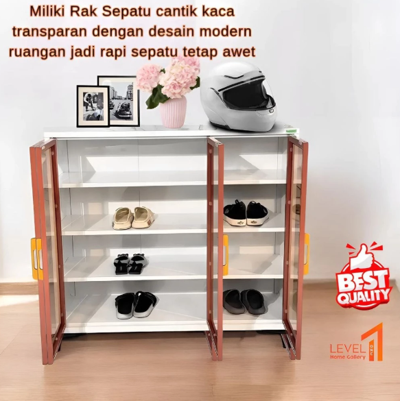 Lemari Sepatu Besi Minimalis - SCC