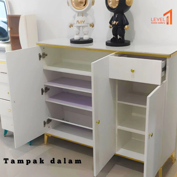 Rak Sepatu Besi Jumbo Premium | Rak Sepatu Minimalis Premium