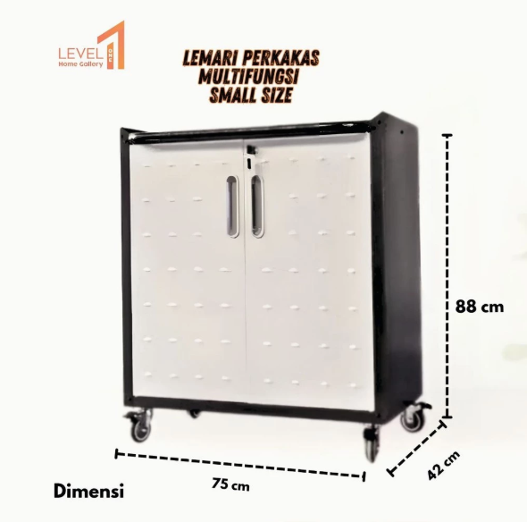 Lemari Besi Kabinet Piero SP A01 Penyimpanan Perkakas Alat Tukang Alat Mekanik | Metal ToolBox Trolly Bengkel Tool kit Pegboard Tool