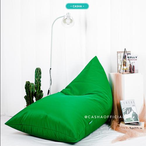 PLUS ISI - CASHA BEAN BAG TRIANGLE WATERPROOF SIZE MEDIUM 