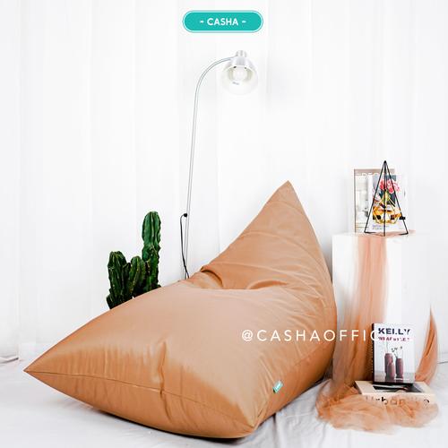 PLUS ISI - CASHA BEAN BAG TRIANGLE WATERPROOF SIZE MEDIUM 