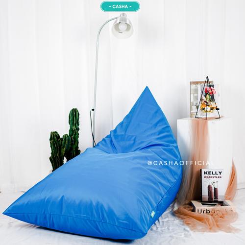 PLUS ISI - CASHA BEAN BAG TRIANGLE WATERPROOF SIZE MEDIUM 