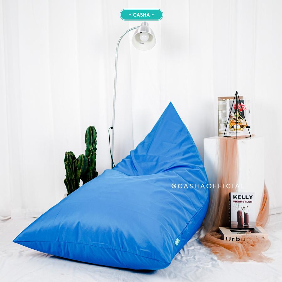 PLUS ISI - CASHA BEAN BAG TRIANGLE WATERPROOF SIZE MEDIUM 