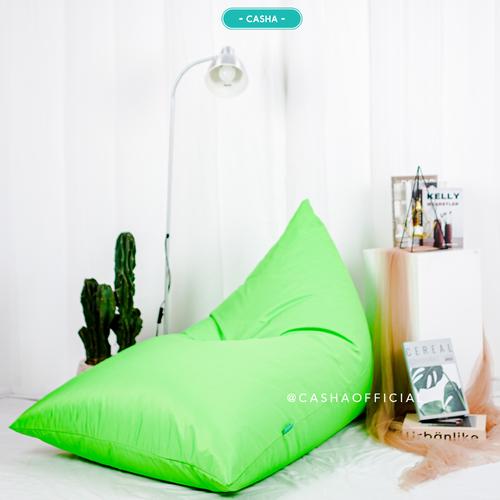 PLUS ISI - CASHA BEAN BAG TRIANGLE WATERPROOF SIZE MEDIUM 