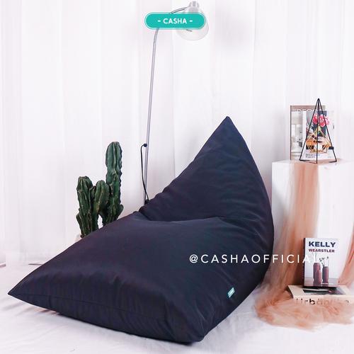 PLUS ISI - CASHA BEAN BAG TRIANGLE WATERPROOF SIZE MEDIUM 