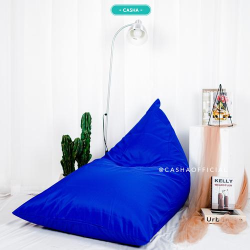 PLUS ISI - CASHA BEAN BAG TRIANGLE WATERPROOF SIZE MEDIUM 