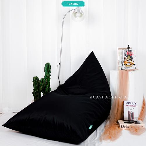 PLUS ISI - CASHA BEAN BAG TRIANGLE WATERPROOF SIZE MEDIUM 