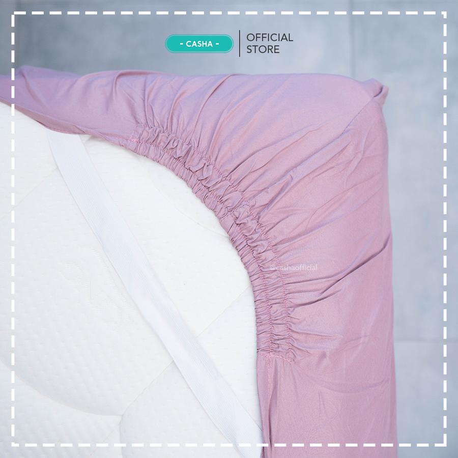 Casha Sprei Aesthetic Microtex 120/160/180 - Sprei Set Polos 