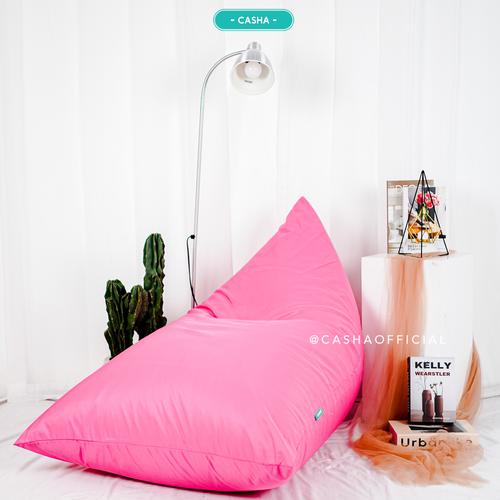 PLUS ISI - CASHA BEAN BAG TRIANGLE WATERPROOF SIZE MEDIUM 