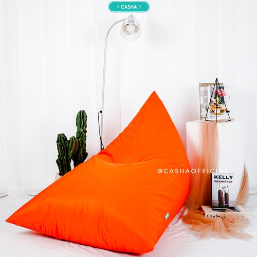 PLUS ISI - CASHA BEAN BAG TRIANGLE WATERPROOF SIZE MEDIUM 