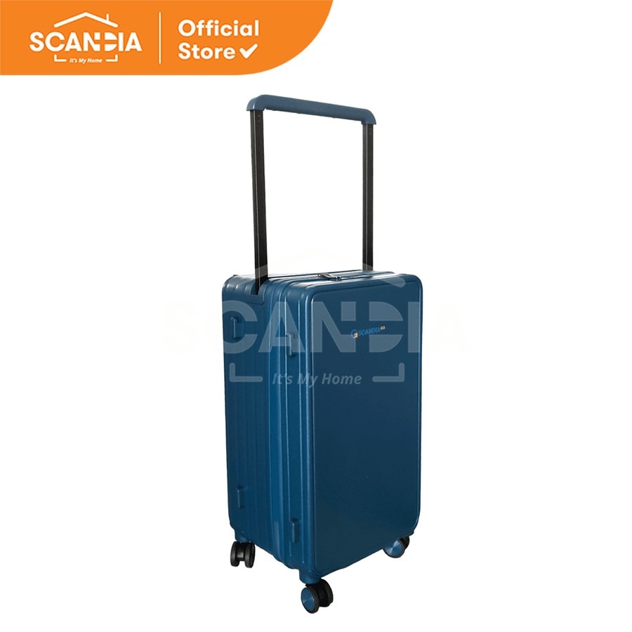 SCANDIA Koper Aaron Hardcase Luggage 24 Inch Dark Green