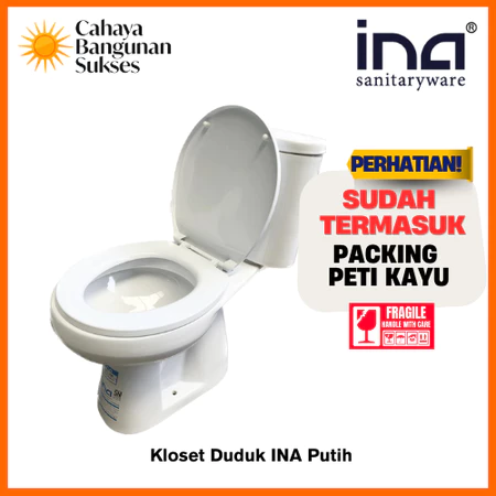 MONOBLOK KLOSET DUDUK OTOMATIS INA TOMBOL CX-100