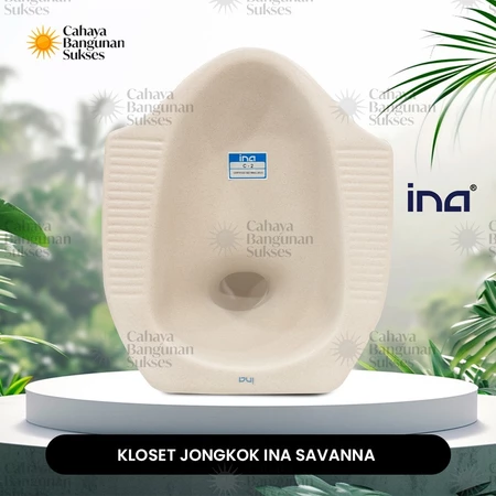 [GRATIS PETI KAYU SPECIAL ITEM] Kloset Jongkok INA SAVANNA NATURAL STONE