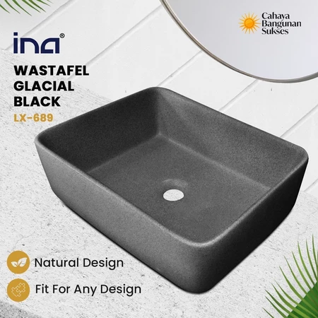 [SPECIAL] Wastafel INA Natural Stone Batu Alam LX-669 LX-689