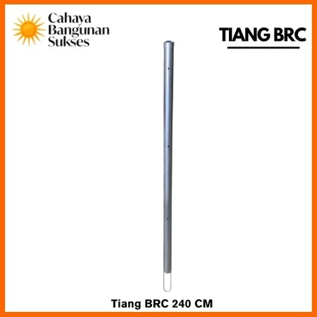 TIANG PAGAR BRC GALVANIS 80cm, 120cm, 150cm, 200cm