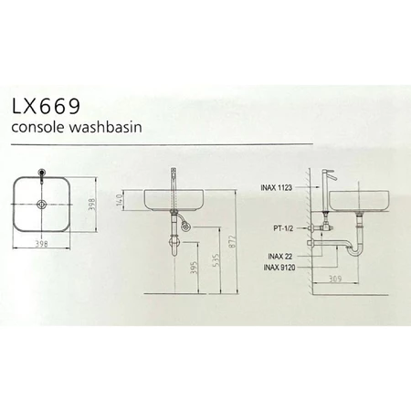 [SPECIAL] Wastafel INA Natural Stone Batu Alam LX-669 LX-689