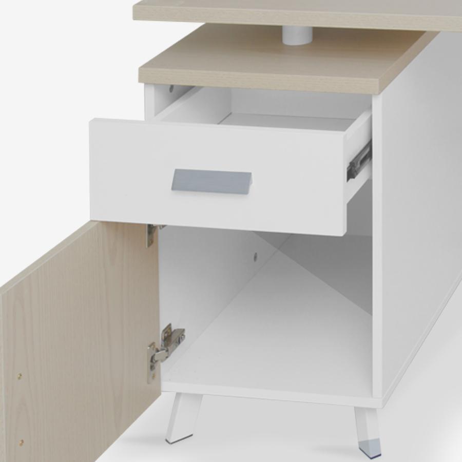 KANA Damiana - Workstation 2s with Cabinet / Meja kerja 2 Dudukan