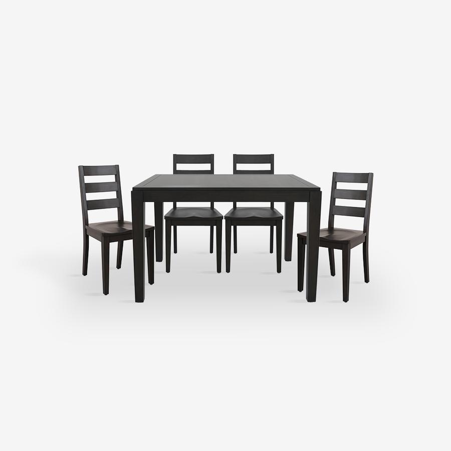 KANA Asoka - Dining set / Set Meja dan Kursi makan Kayu Minimalis