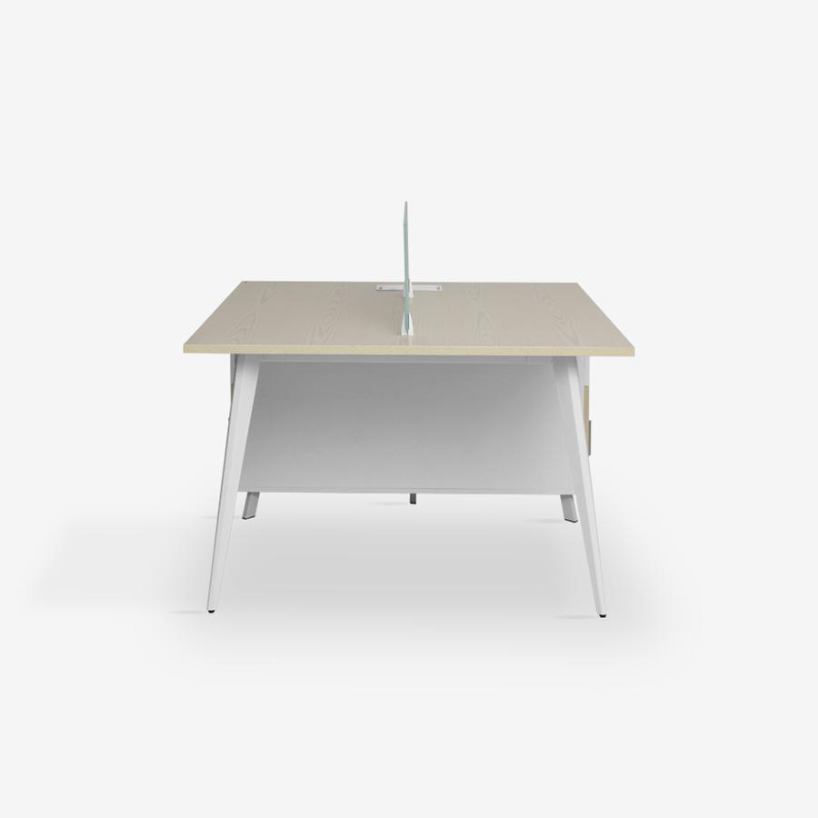 KANA Damiana - Workstation 2s with Cabinet / Meja kerja 2 Dudukan