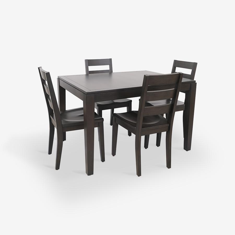 KANA Asoka - Dining set / Set Meja dan Kursi makan Kayu Minimalis