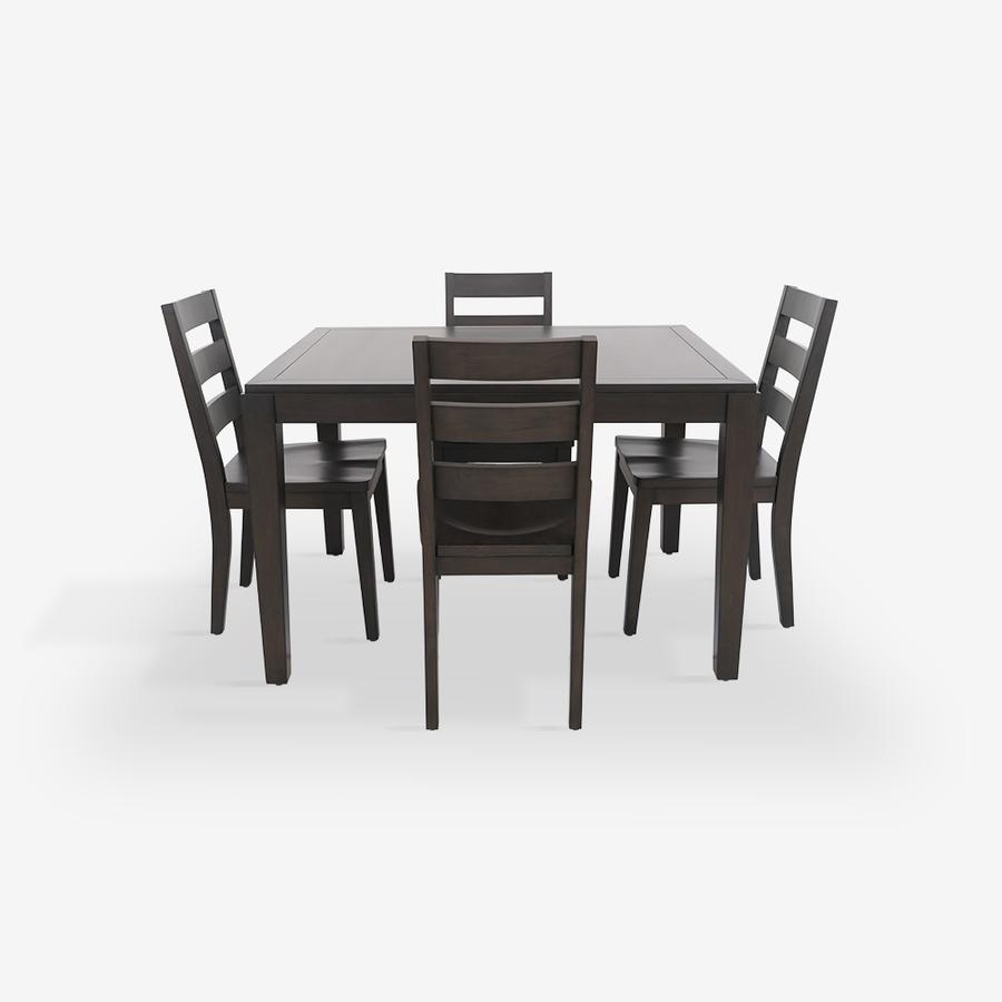 KANA Asoka - Dining set / Set Meja dan Kursi makan Kayu Minimalis