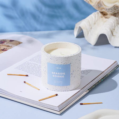 Sniff Sniff - Scented Candle/ Lilin Aromaterapi 170gr - Seaside Soiree 170gr