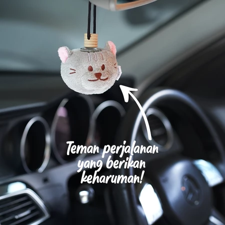 Sniff Sniff - Car Diffuser/ Pengharum Mobil/ Pengharum Lemari 10ml - Cat