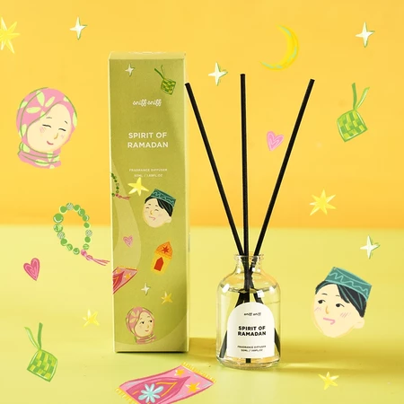 Sniff Sniff - Reed Diffuser 50ml - Pengharum Kamar/Ruangan - Spirit of Ramadan