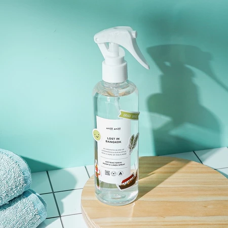 Sniff Sniff - Antibacterial Room & Linen Spray 250ml - Pengharum Ruangan/ Pengharum Mobil - Bangkok