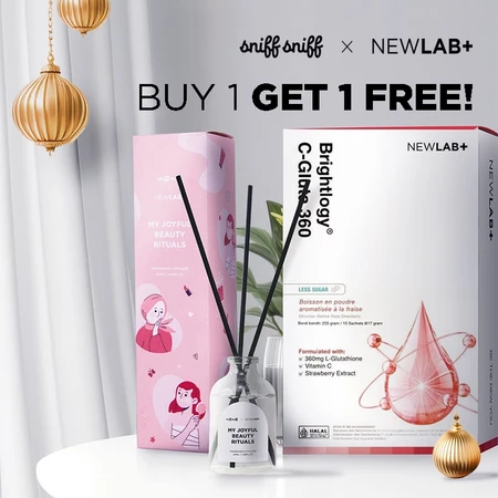 Sniff Sniff - My Joyful Beauty Rituals Reed Diffuser 50ml - Get FREE Brightlogy C-Gluta 360