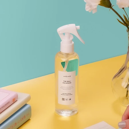 Sniff Sniff - Antibacterial Room & Linen Spray 250ml - Pengharum Ruangan/ Pengharum Mobil - Bali