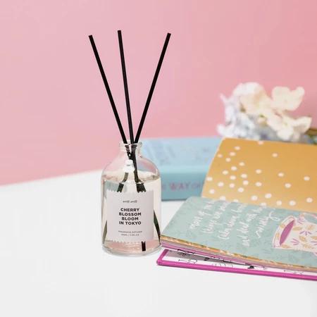 Sniff Sniff - Reed Diffuser 100ml - Pengharum Kamar/Ruangan - Cherry Blossom Bloom In Tokyo