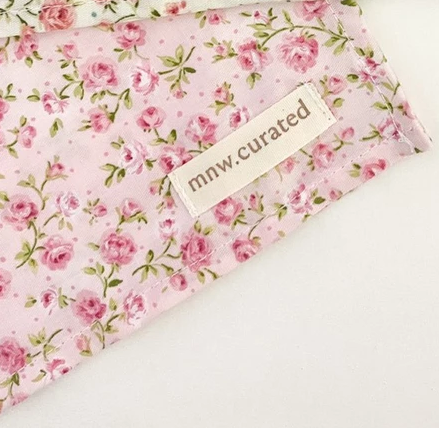 Floral Napkin 35x45 cm by MNW.Curated (Serbet / Alas Piring / Alas Makan / Taplak Meja Bahan Katun)